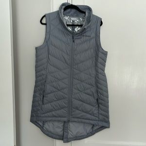 Columbia Women's Heavenly™ Long Vest, Size XL in Tradewinds Gray